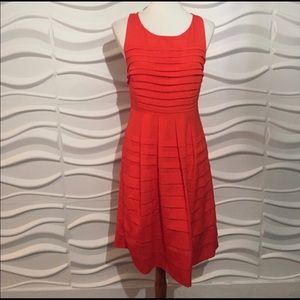 Eva Franco Sz 8 Beautiful Peach Dress